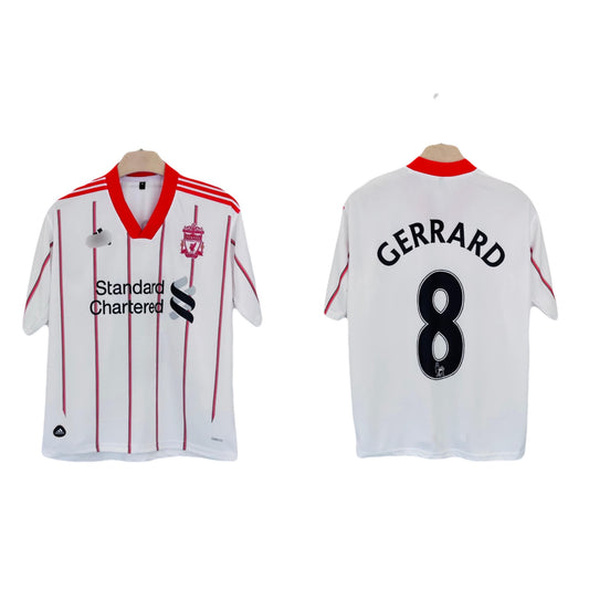 Gerrard Liverpool 2006 Away Five Sleeve Collar jersey - P1794