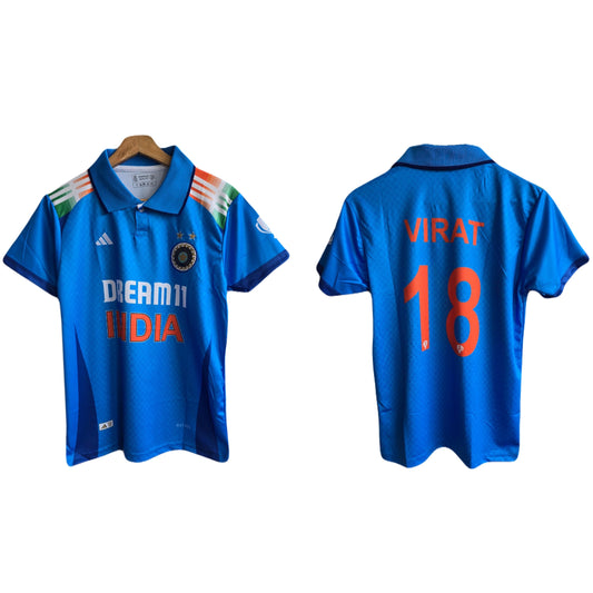 virat kohli India national 2025 embroidery cricket jersey -ms retro store