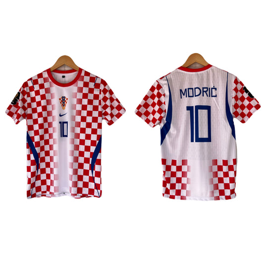 Croatia 2026 World cup Modric Half Sleeve Sublimation Jersey - Ms Retro Store