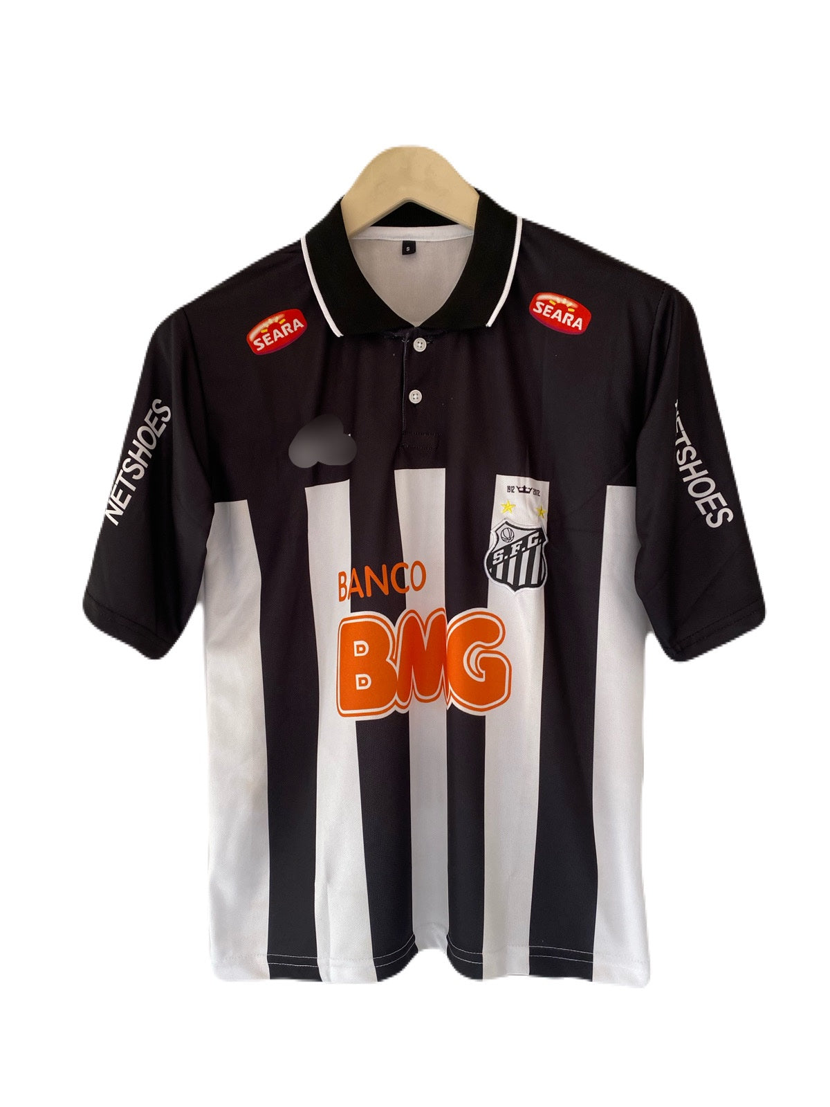 Neymar santos Five sleeve collar embroidery - P2687