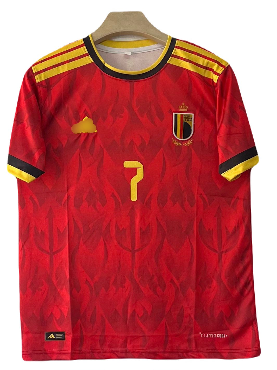De bruyne belgium 2026 World Cup home Half Sleeve Jersey - P1845