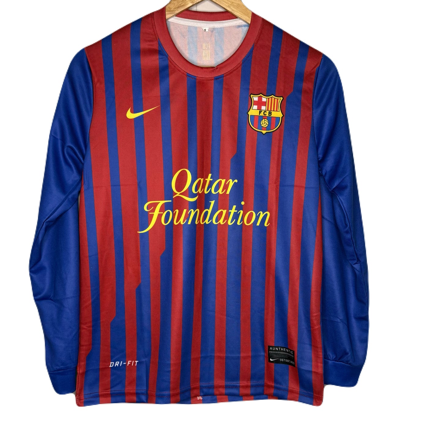 Fc Barcelona 2011-12 Home kit Mess Full Sleeve - Ms Retro Store