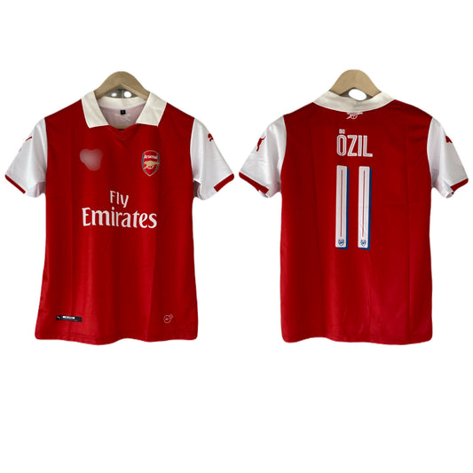 Ozil arsenals half sleeve collar sublimation jersey - P2181