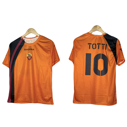 As Roma 2005-06 Third Kit Totti Half Sleeve - P873 Ms Retro Store