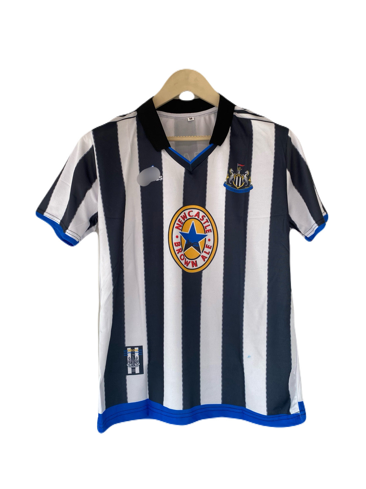 Shearer Newcastle half sleeve collar jersey