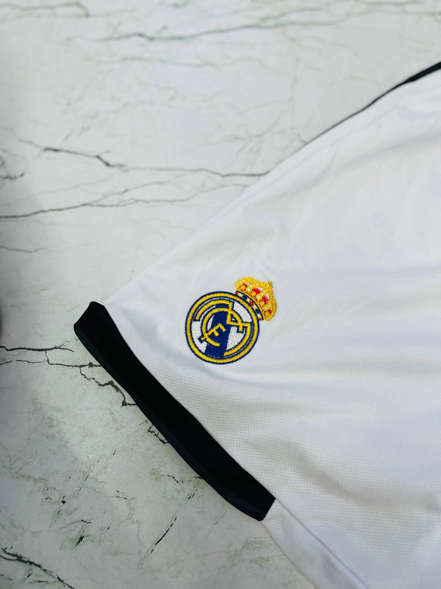 Premium first quality Real Madrid 3 Line Shorts - Ms Retro Store