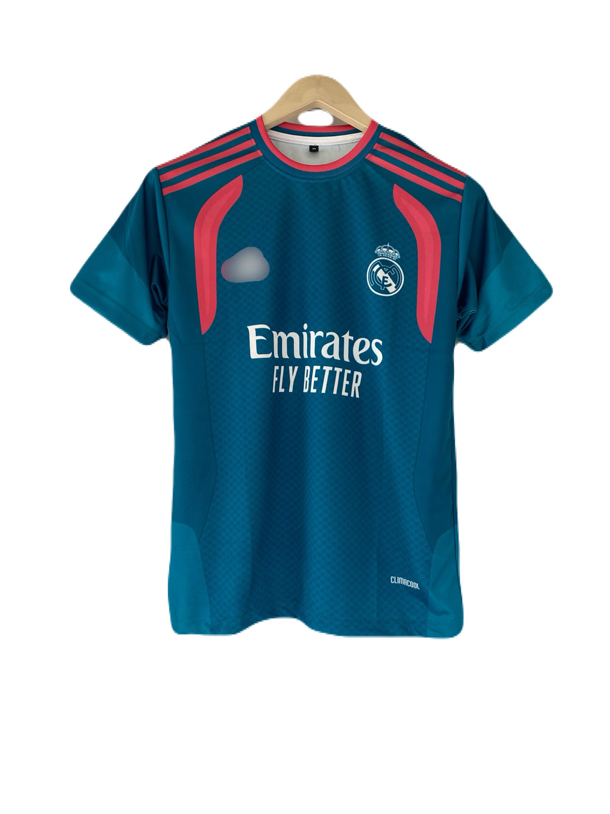 Real madrid trainingkit plain back Half Sleeve Sublimation -  P2317