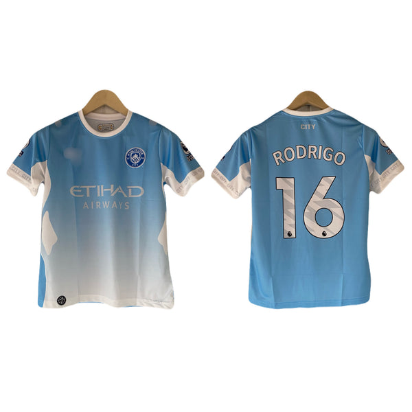 Rodrigo Manchester City 2026/27 Half Sleeve embroidery jersey - P2106