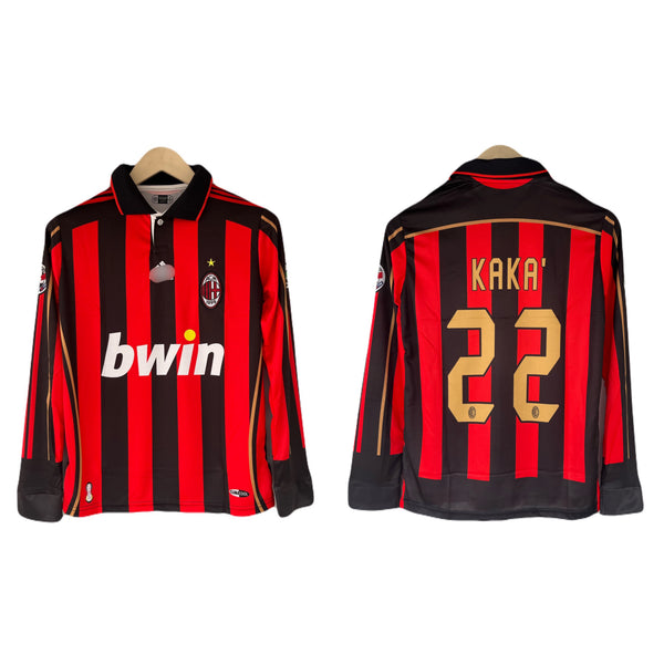 Kaka Ac Milan 2006-07 Home Kit Kaka Full Sleeve -