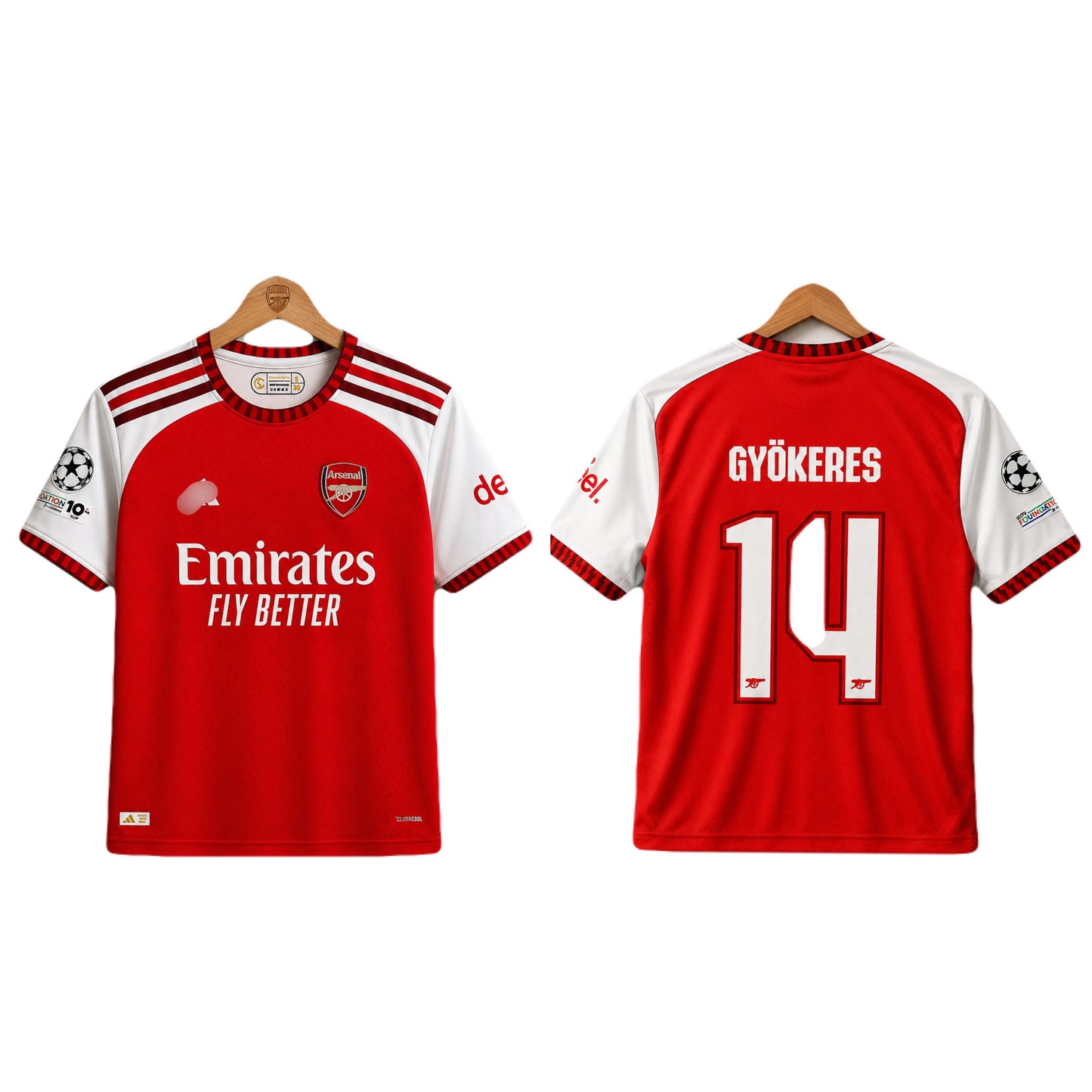 Arsenal New season Gyokeres Half Sleeve  Embroidery Jersey  -