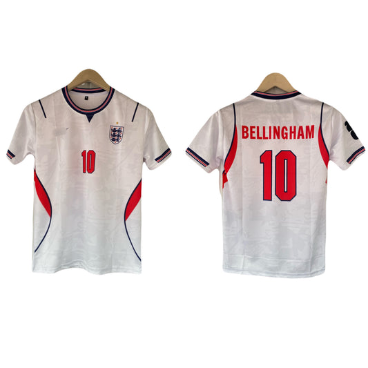 Bellingham England 2026 World Cup Home Half Sleeve Sublimation Jersey - P2212