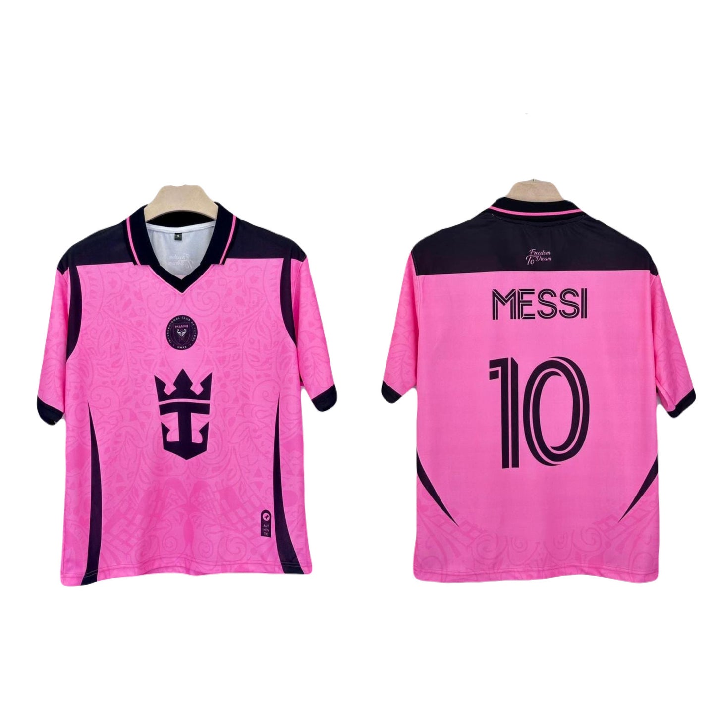 Inter Miami Home Kit Messi Five Sleeve -P1270 Ms Retro Store