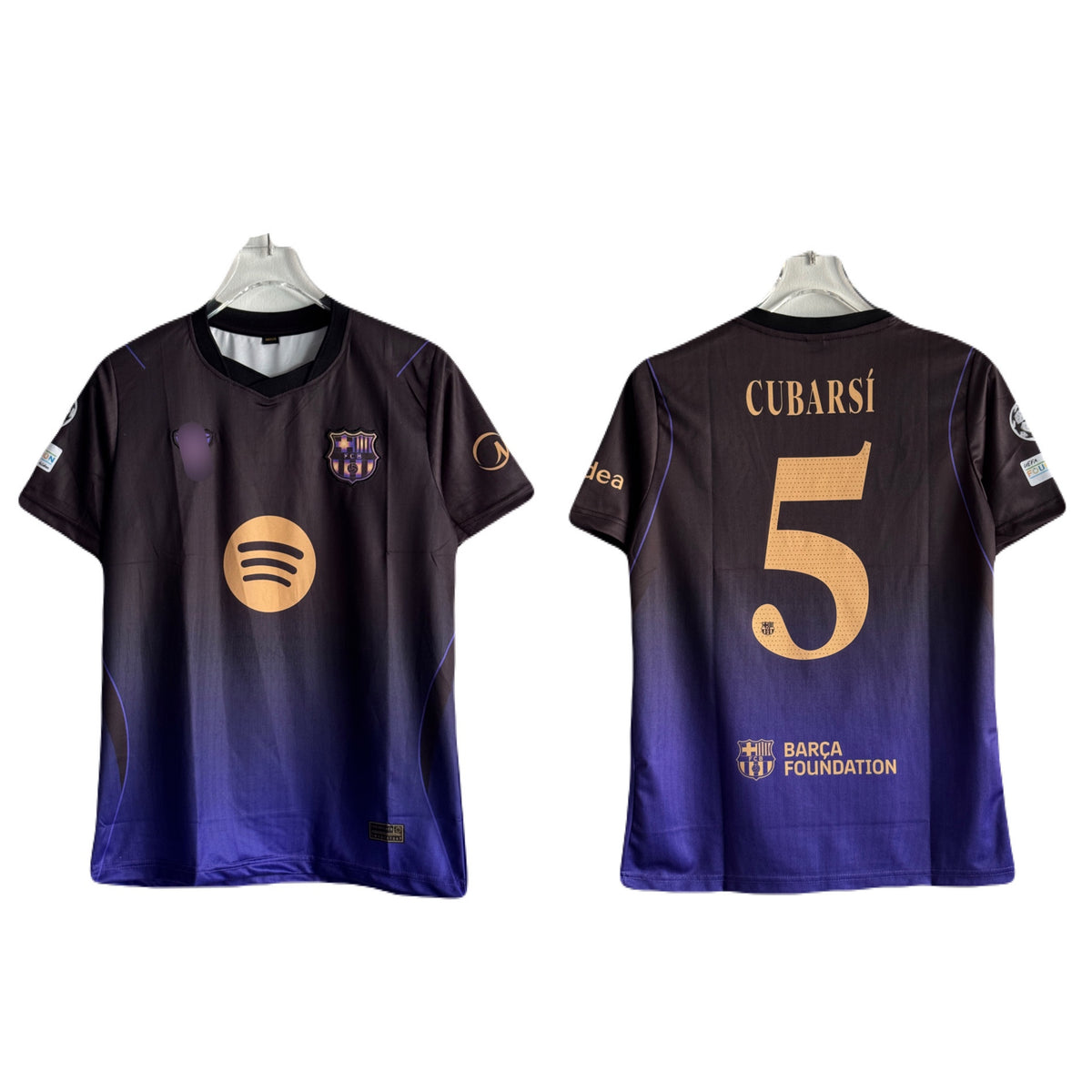 Cubarsi Barcelona 2026/27 Half sleeve embroidery jersey - P2731