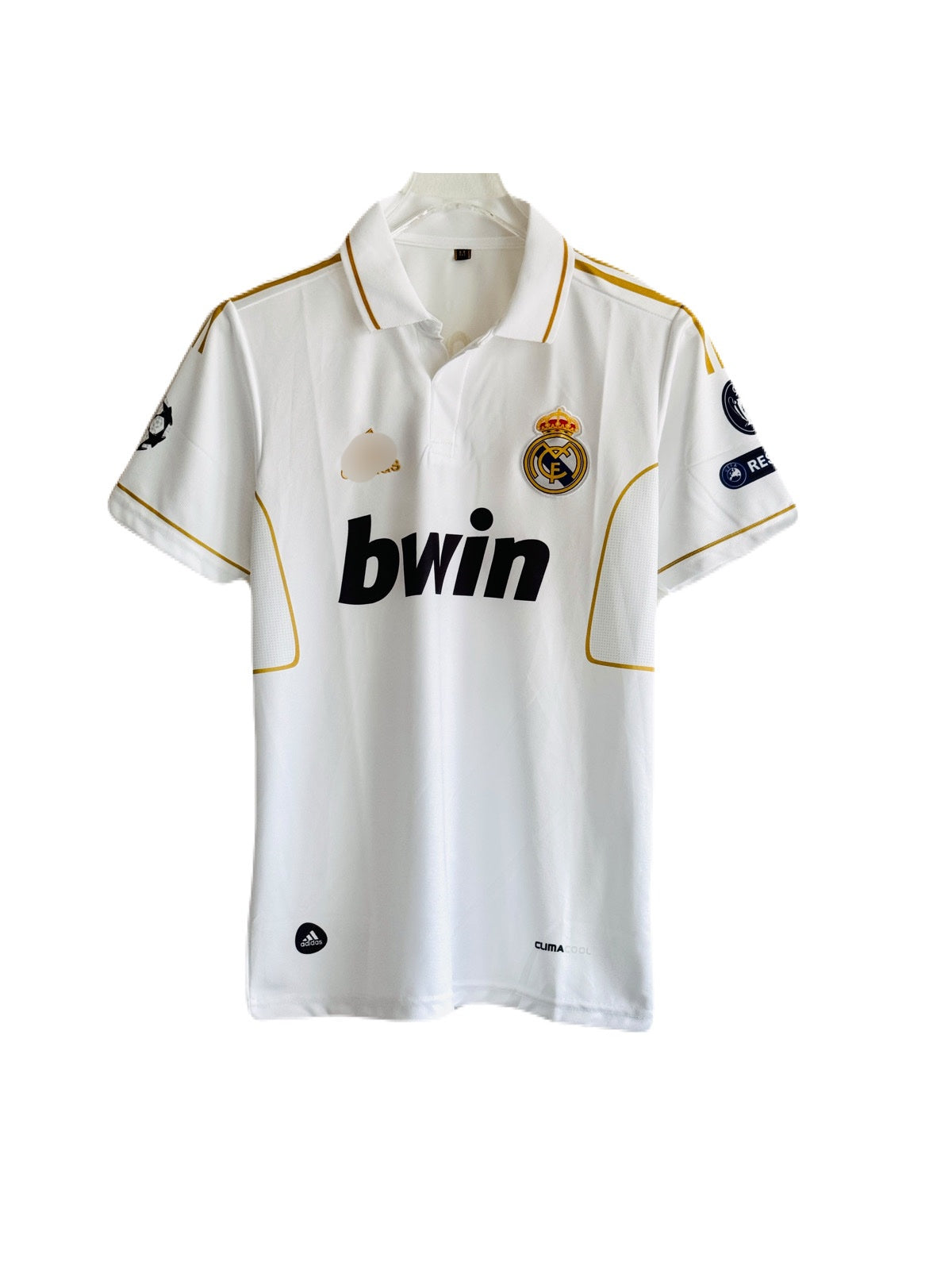 Ronaldo Real madrid half sleeve collar embroidery jersey - P2734