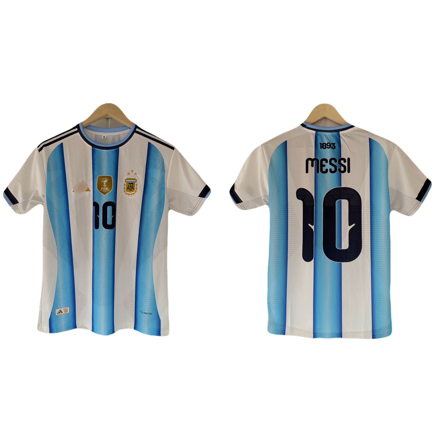 Argentina 2026 World Cup Home Kit Messi Half Sleeve embroidery - P1220