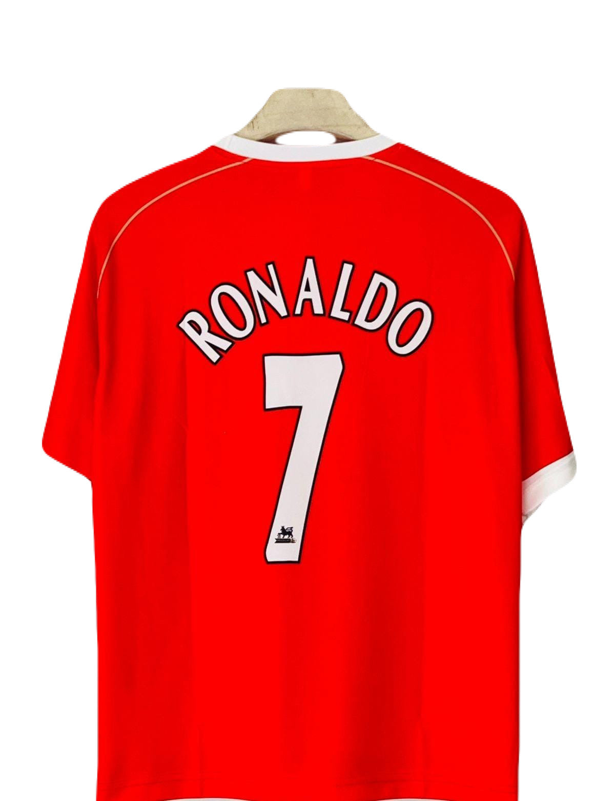 Manchester united 2006/07 Home five sleeve Ronaldo - ms retro store