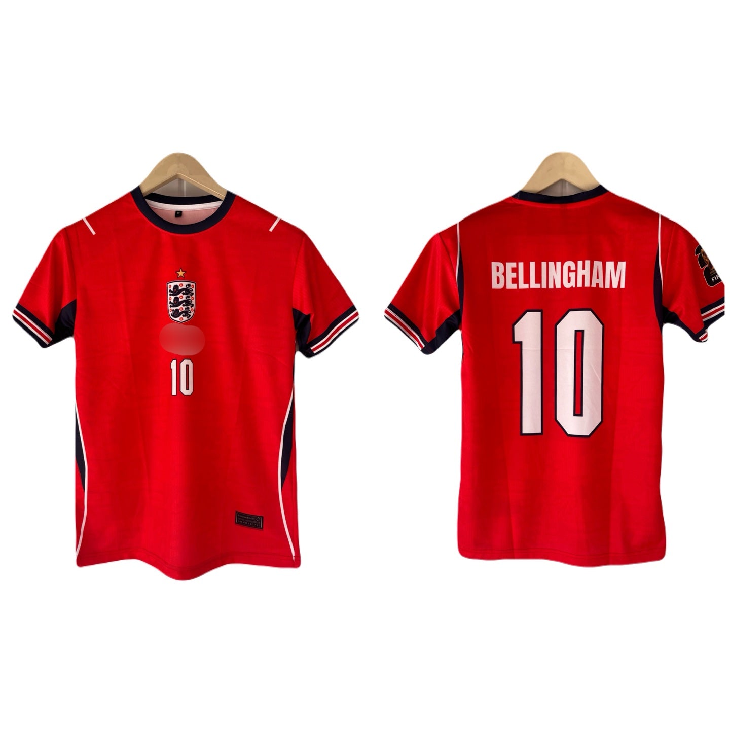 Bellingham England 2026 World Cup away Half Sleeve Jersey -