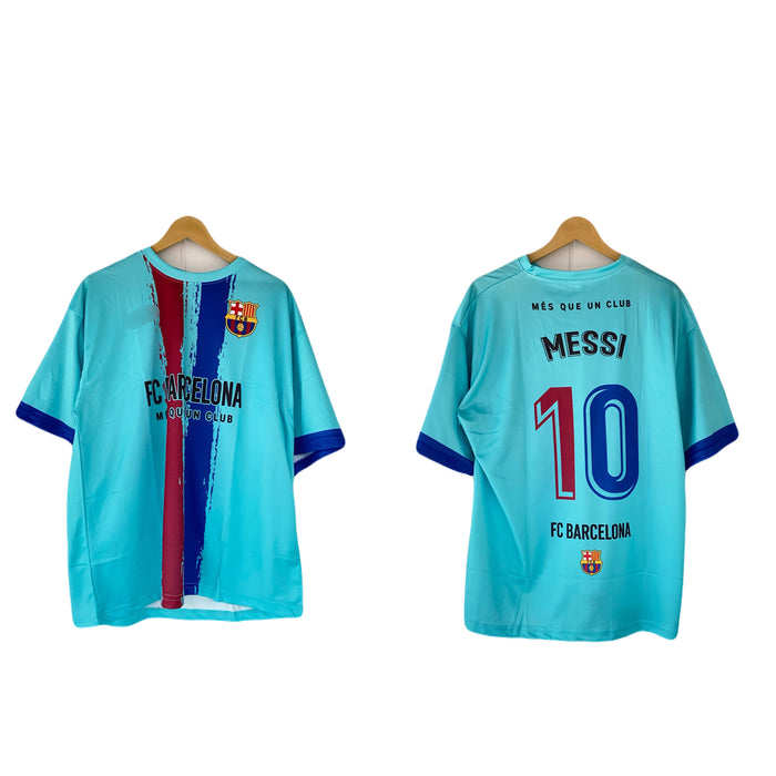 Messi Barcelona Five Sleeve sublimation jersey - P2740