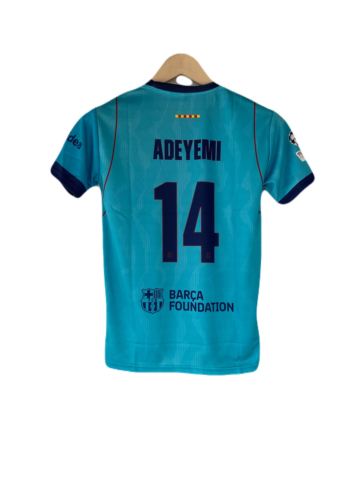 Adeyemi Barcelona 2026-27 Third kit Sublimation half sleeve - P2557