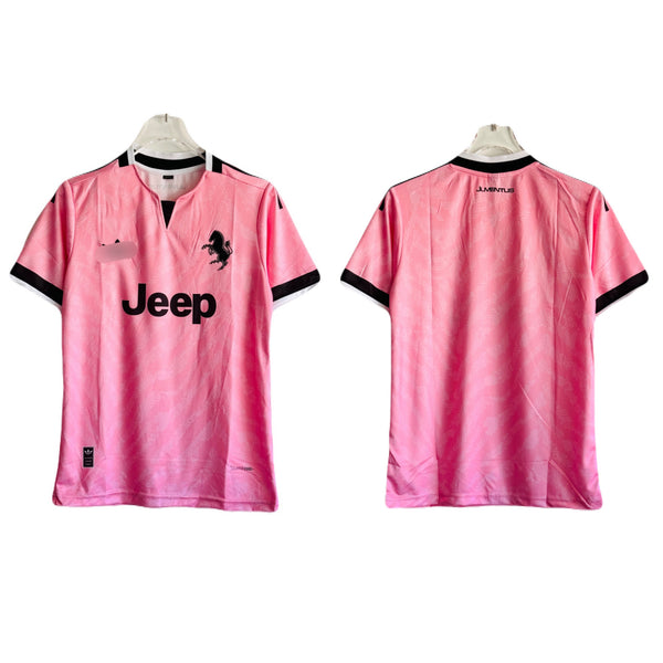 Juventus Away Plain back jersey embroidery half sleeve - P2732