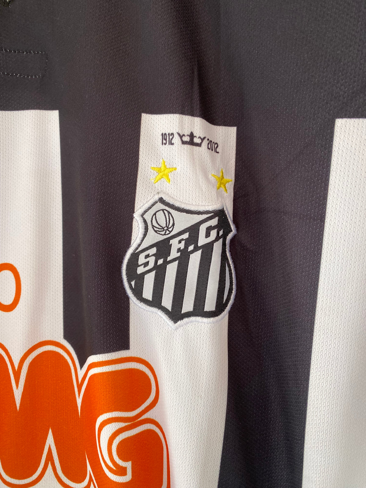 Neymar santos Five sleeve collar embroidery - P2687