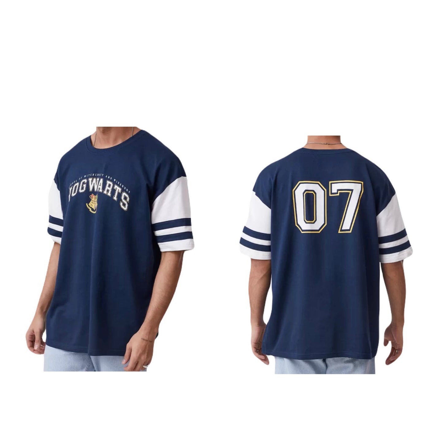 Navy blue Harry potter oversized T-shirt - Livio