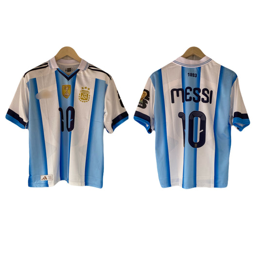 Messi Argentina Five sleeve Collar Sublimation jersey - P2150