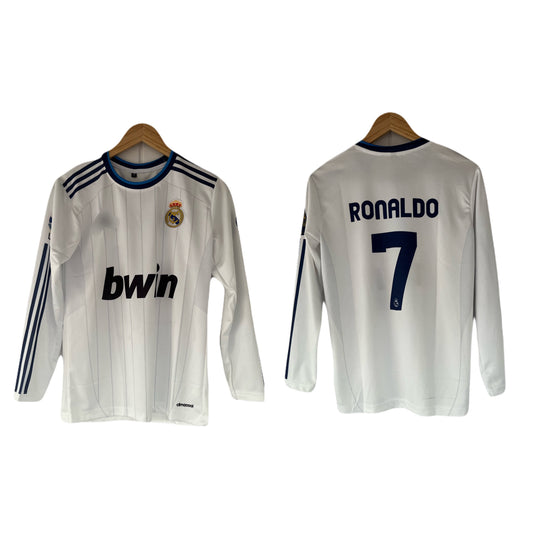 Real Madrid 2012-13 home jersey Ronaldo Full Sleeve -  Ms Retro Store