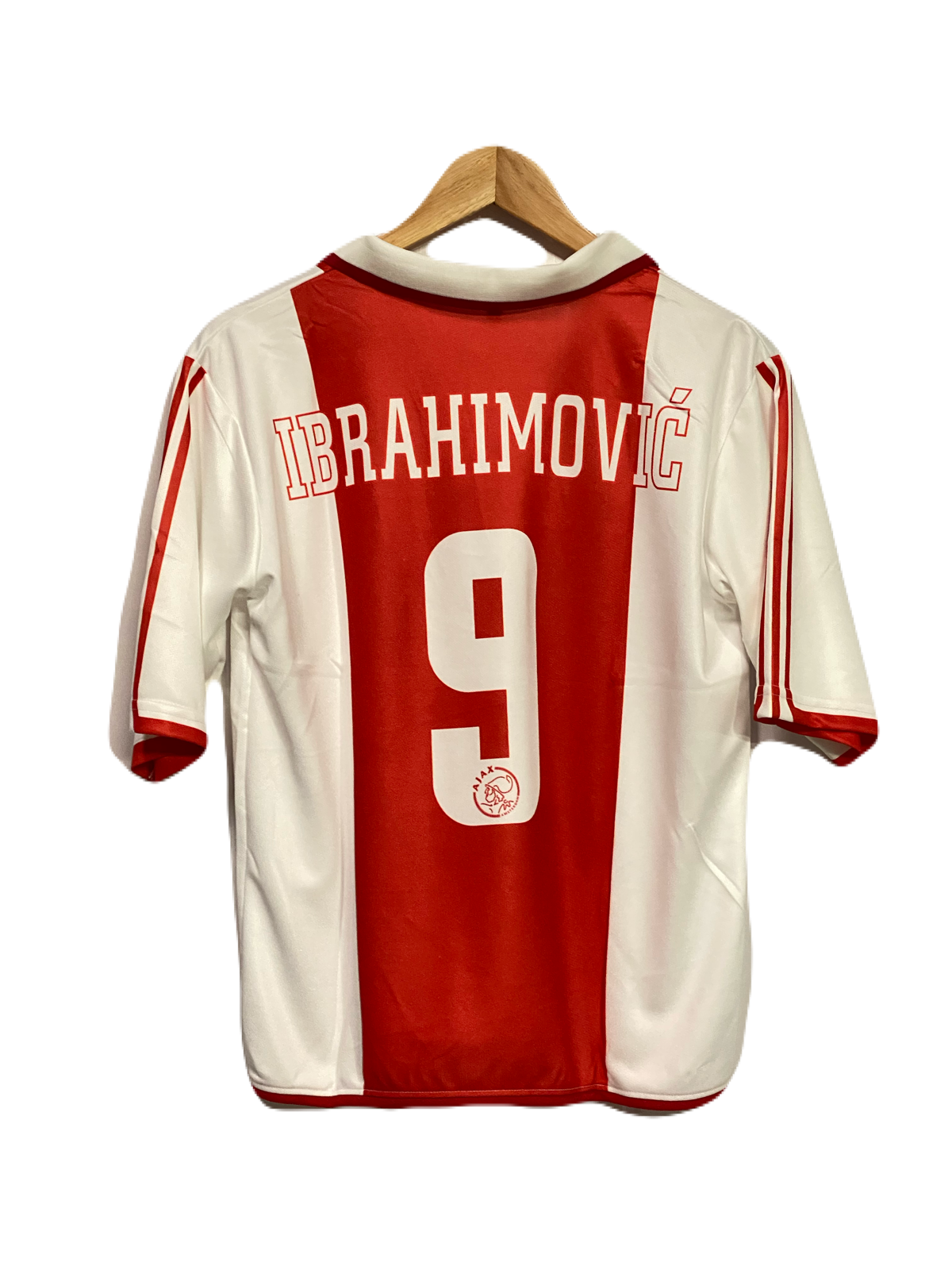 Ajax vintage ibrahimovic five sleeve jersey - P870 ms retro store