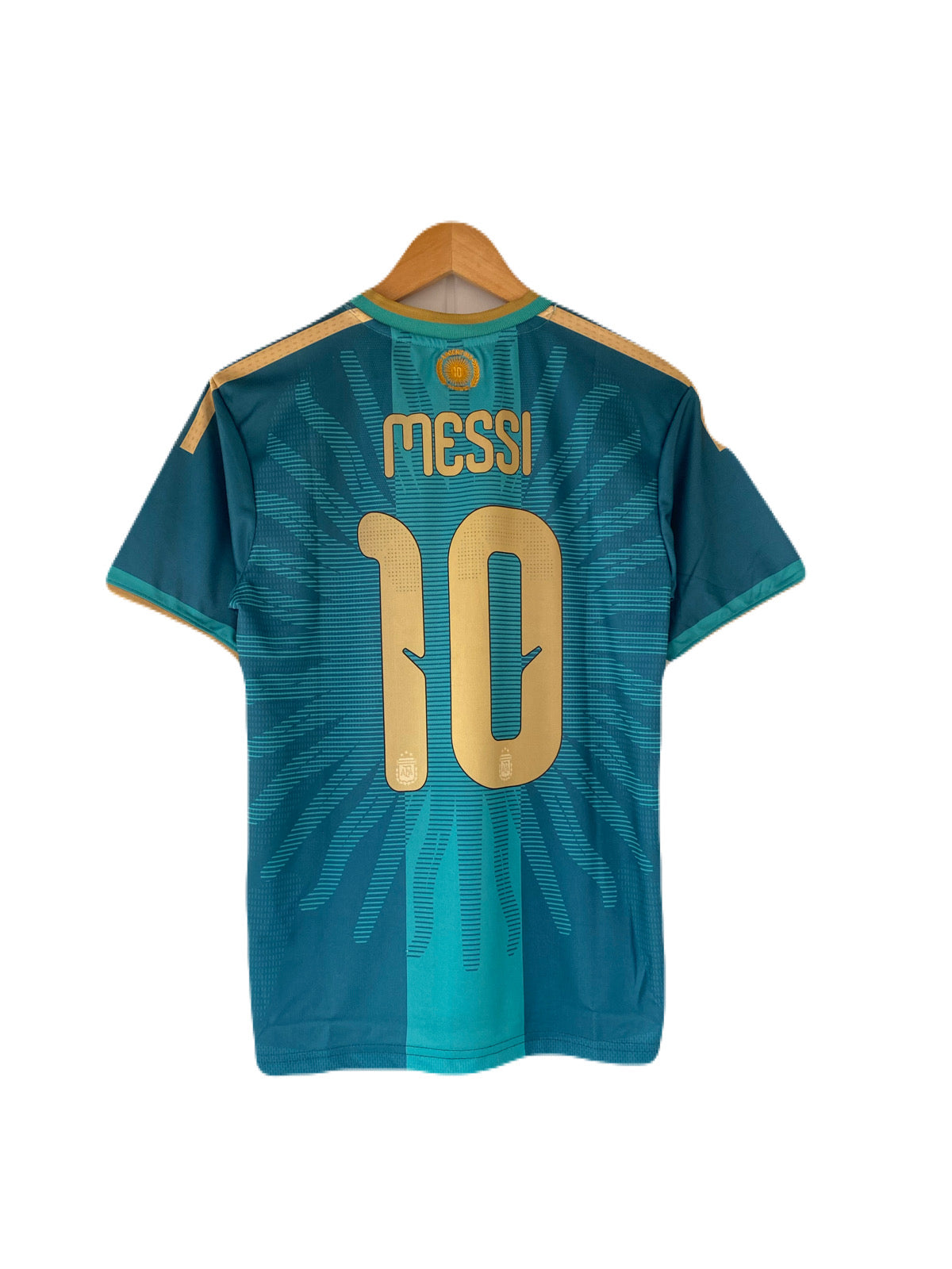 Messi Argentina Half Sleeve embroidery jersey - P2765