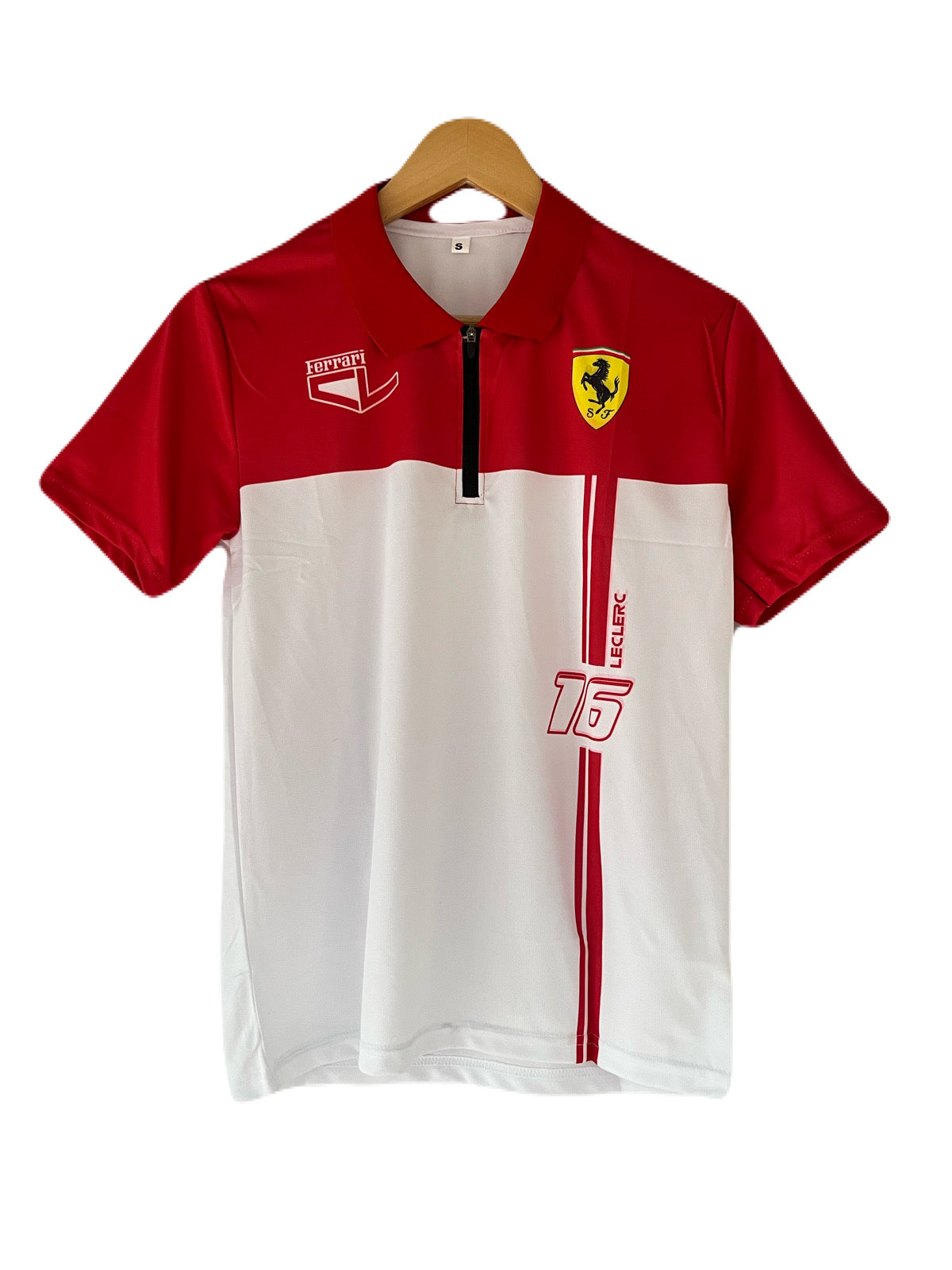 Scuderia Ferrari Half Sleeve Collar sublimation - Ms Retro Store