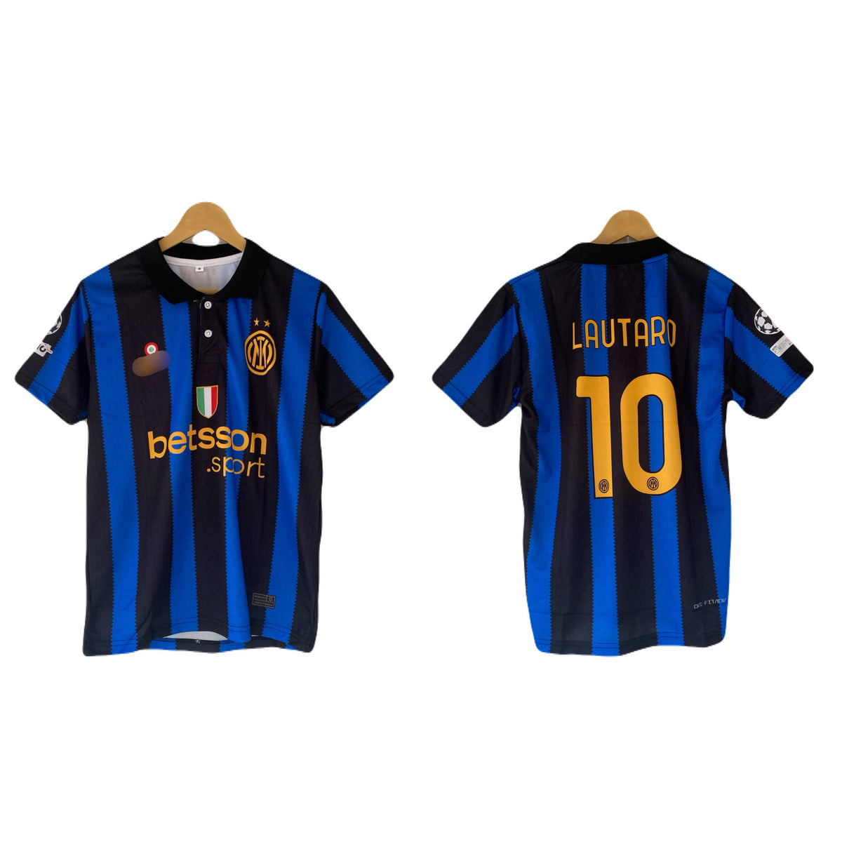 Lautaro martinez Inter Milan Home Collar Half Sleeve Jersey Sublimation -  P2721
