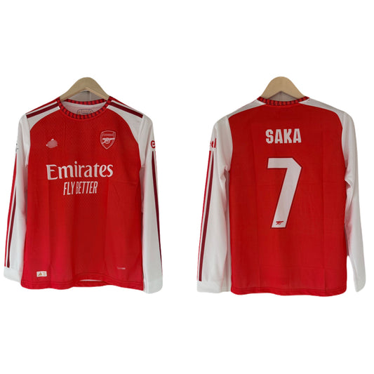 Saka Arsenal 2026-27 Home Kit Full Sleeve -
