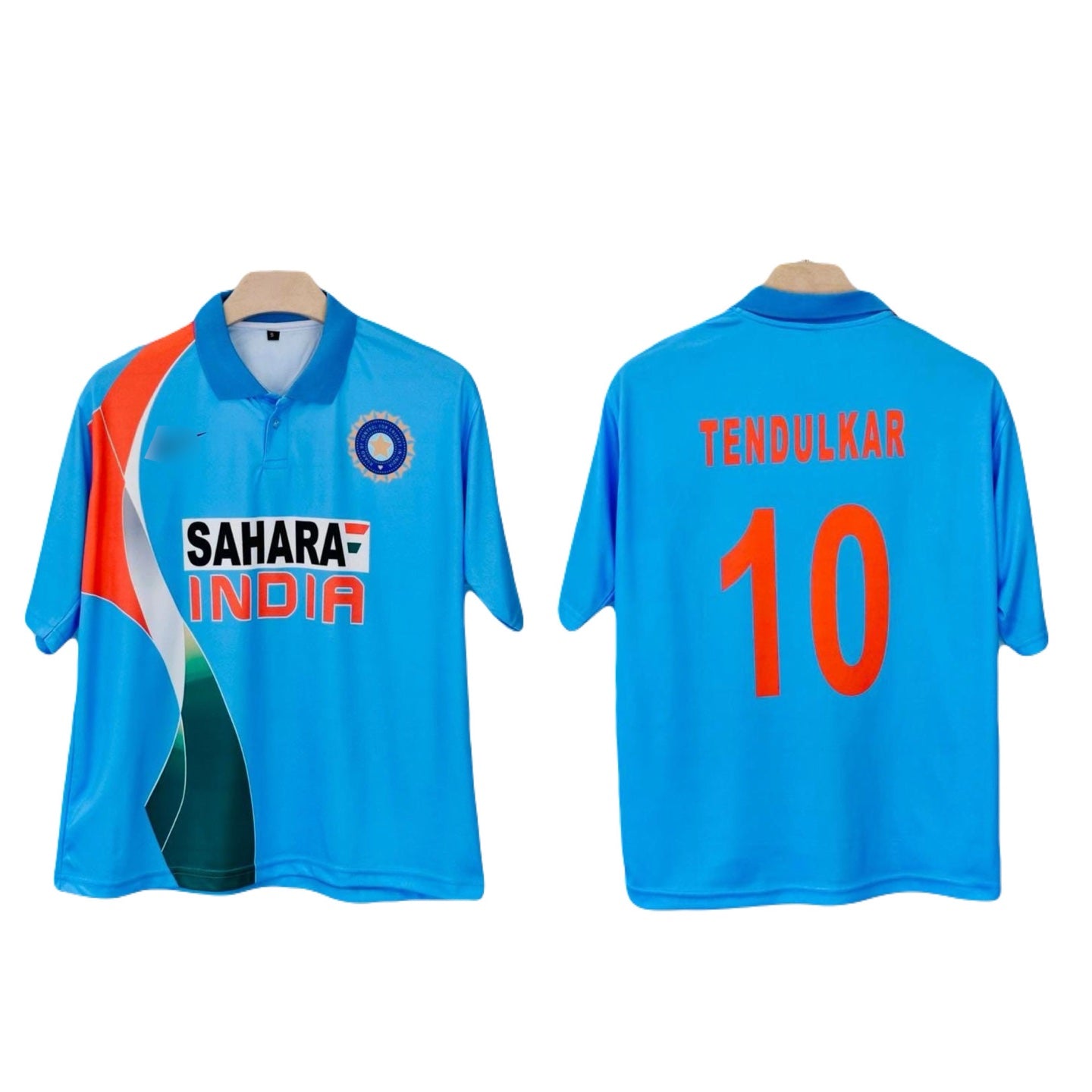 India National Team Cricket Jersey Sachin Five Sleeve P1231 - Ms Retro Store