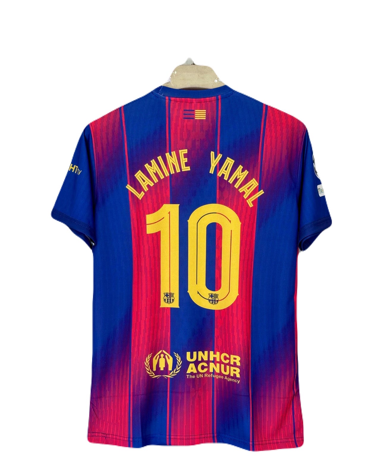 Fc Barcelona 2025-26 Home Jersey Yamal Half Sleeve - Ms Retro Store