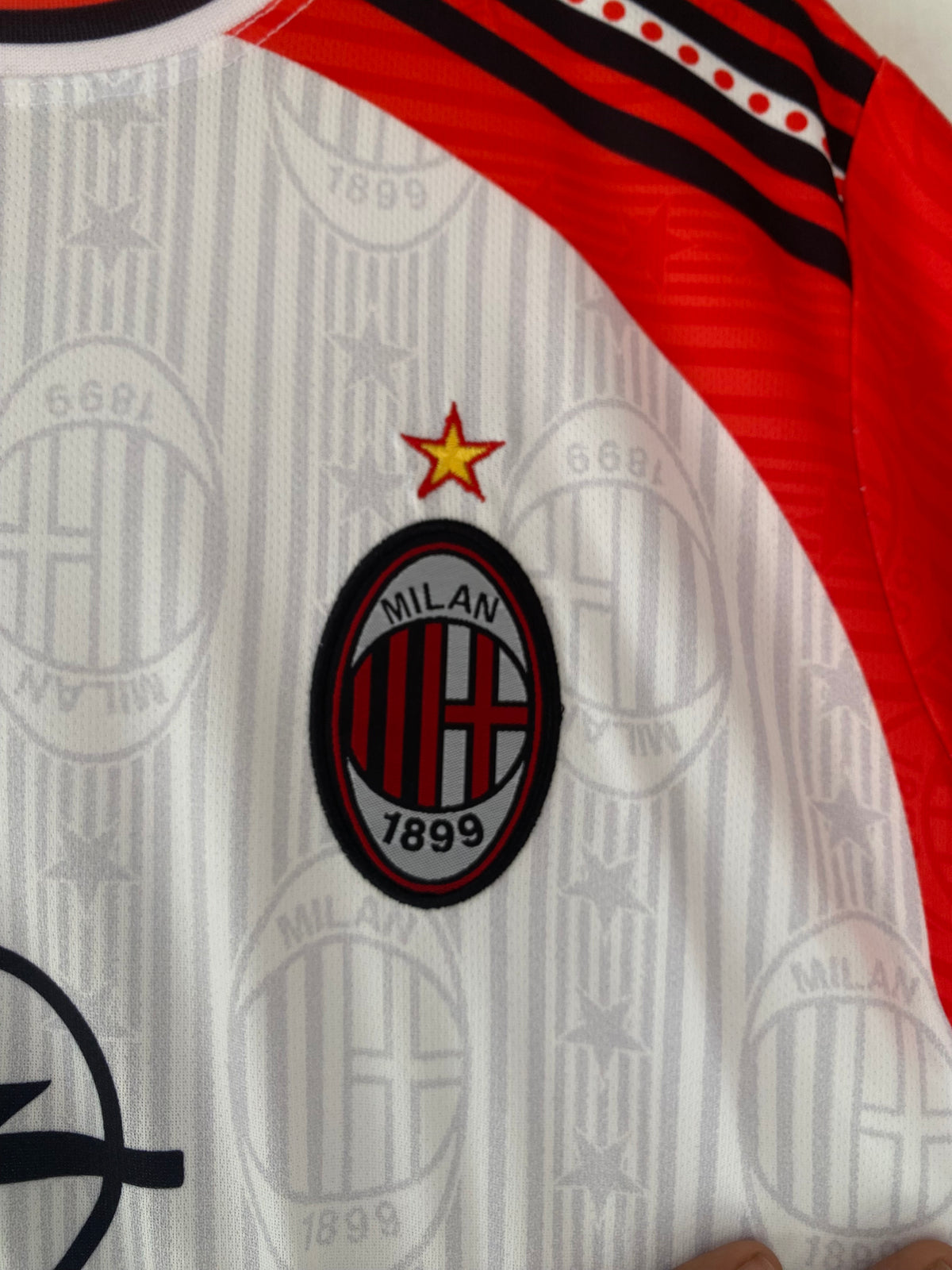 Maldini Ac Milan Half Sleeve Embroidery jersey - P2728
