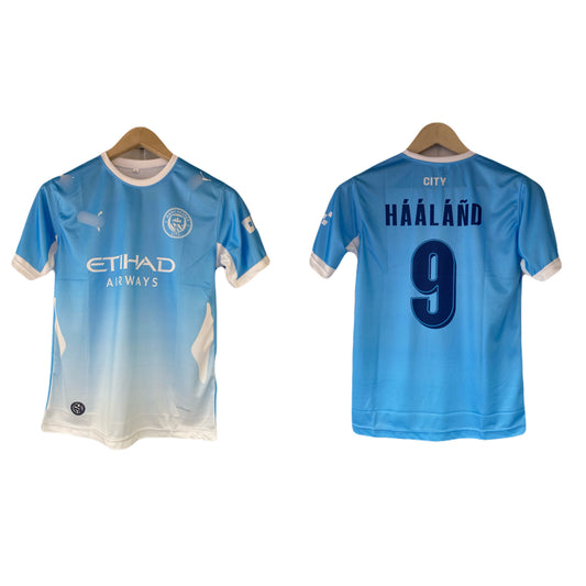 Haaland Manchester city 2026-2027 Home Kit Half Sleeve - P2220