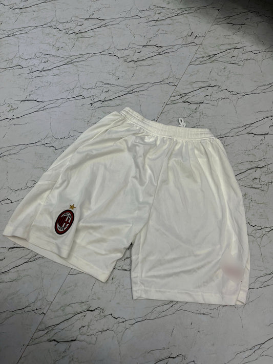 Premium first quality  Ac Milan White     Shorts - Ms Retro Store