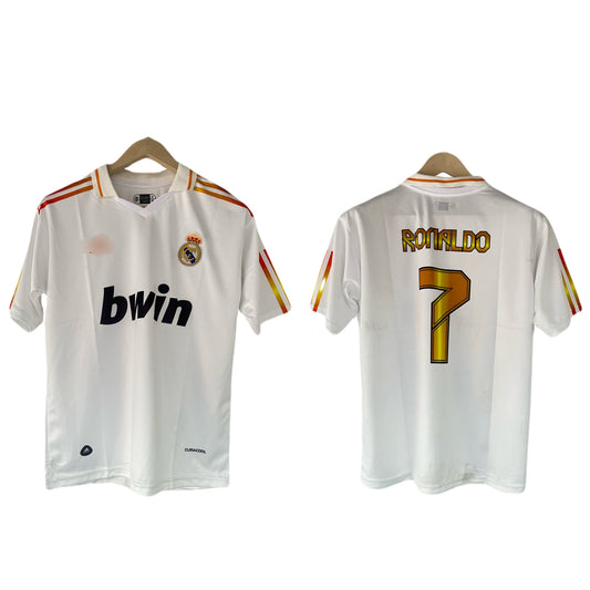 Real madrid 2011-12 Ronaldo Fivesleeve Embroidery - ms retro store