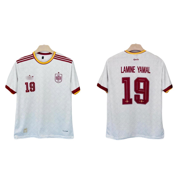 Yamal Spain 2026 World Cup Away  Half Sleeve Jersey -