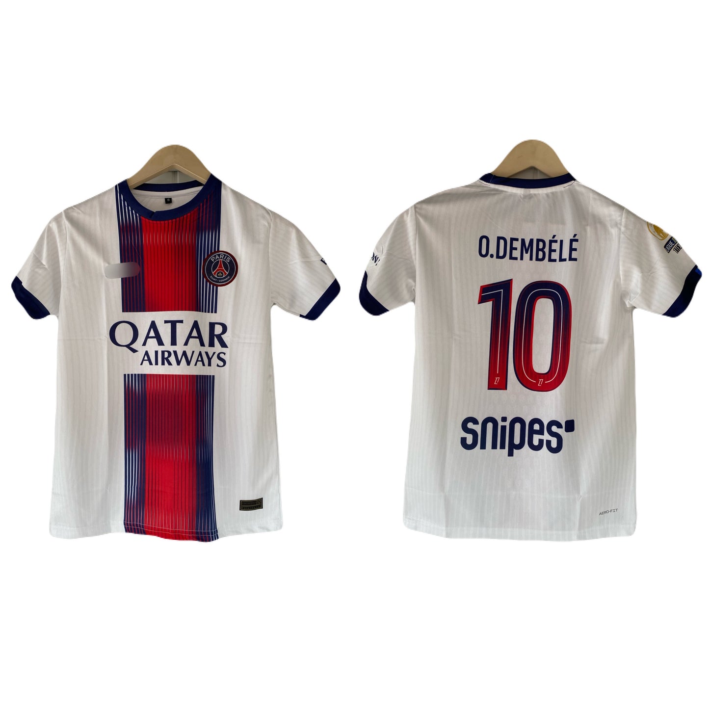 Dembele Psg new season away kit Half sleeve embroidery jersey - P2230