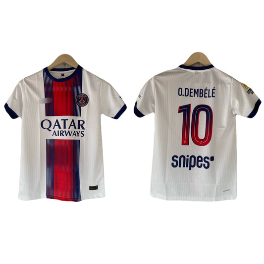 Dembele Psg new season away kit Half sleeve embroidery jersey - P2230