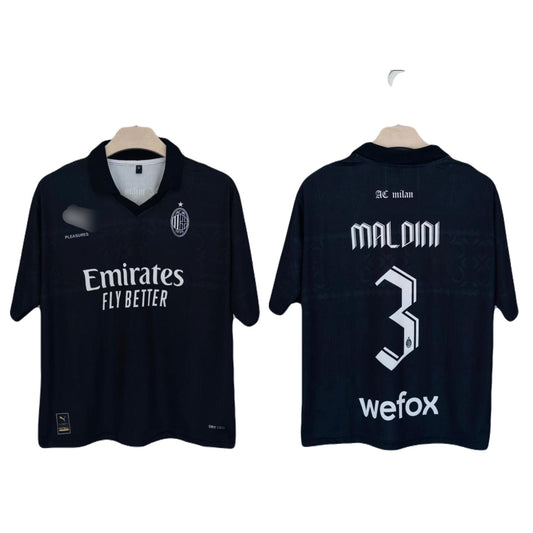 Ac Milan 2023-24 Fourth kit Maldini Five Sleeve- P1264 - Ms Retro Store