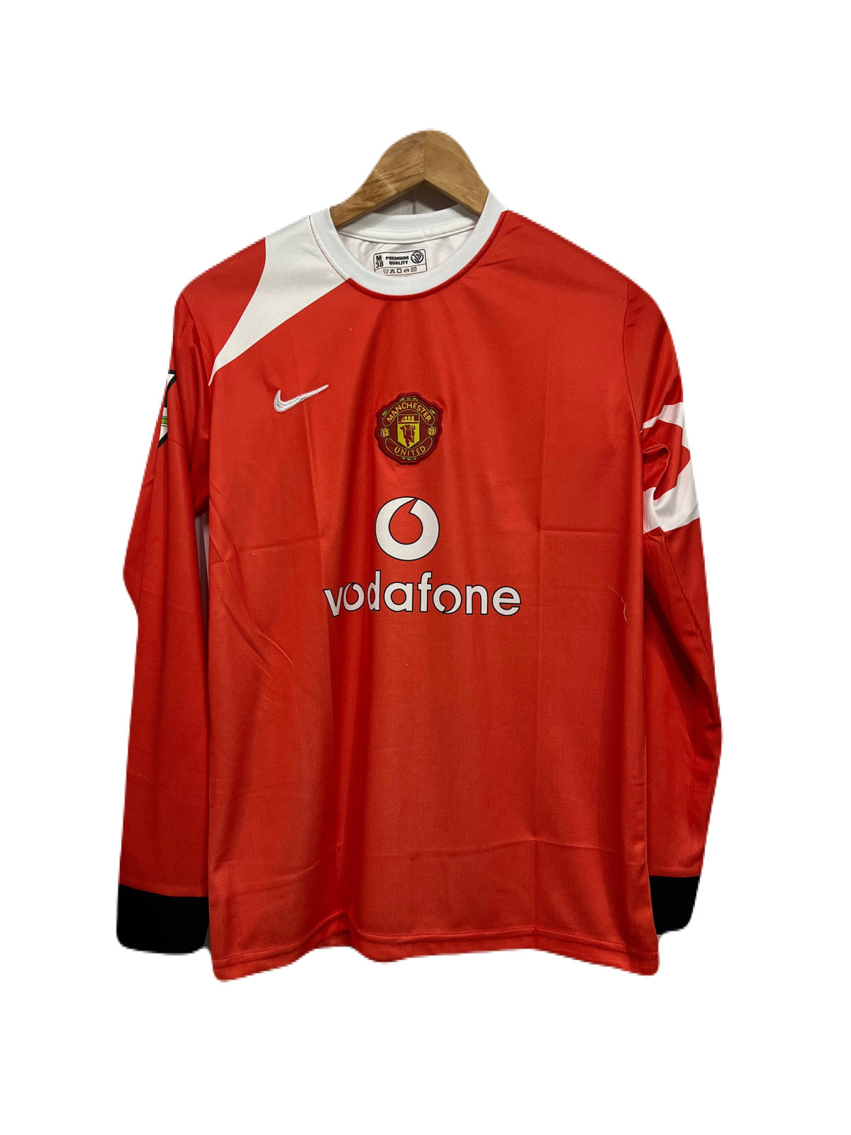 Manchester United 2004-05 home kit Beckham Full sleeve - Ms Retro Store