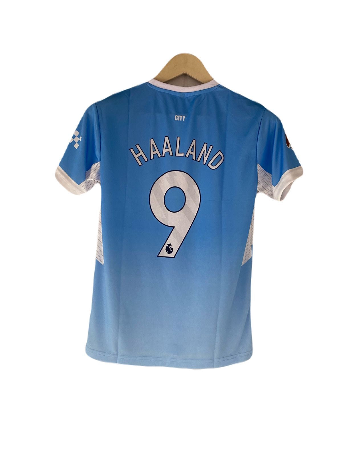 Halland Manchester City New season Half Sleeve embroidery jersey -