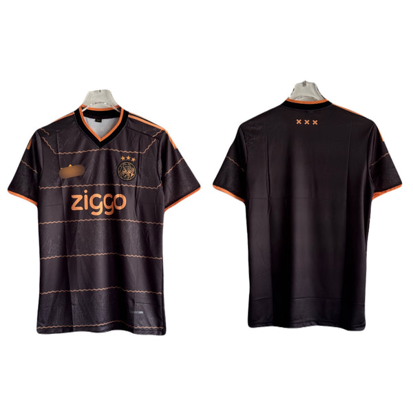 Ajax Away Plain back jersey embroidery half sleeve - P2733