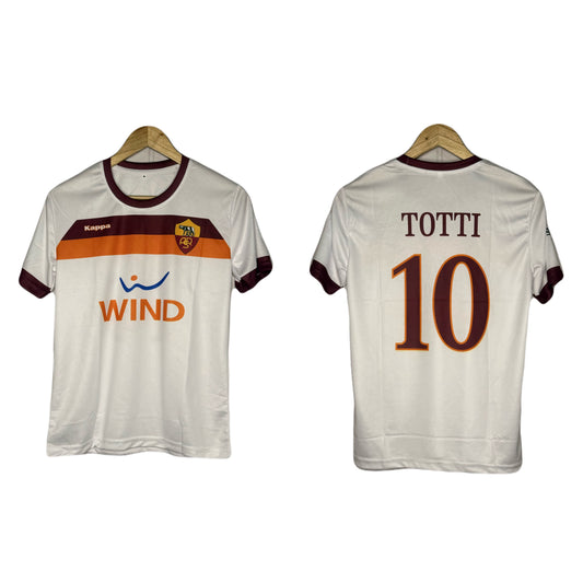 As Roma 2009-10 Away Kit Totti Half Sleeve - Ms Retro Store