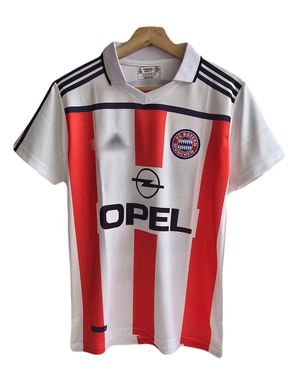 Bayern munich 2000/01 away jersey p155 - ms retro store