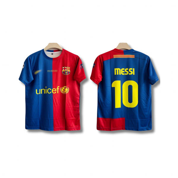 Best Retro Jersey Messi 2009 half sleeve - P10 ms retro store