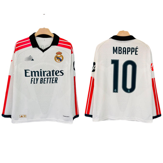 Mbappe Real Madrid full sleeve  Collar Sublimtion Jersey P2383